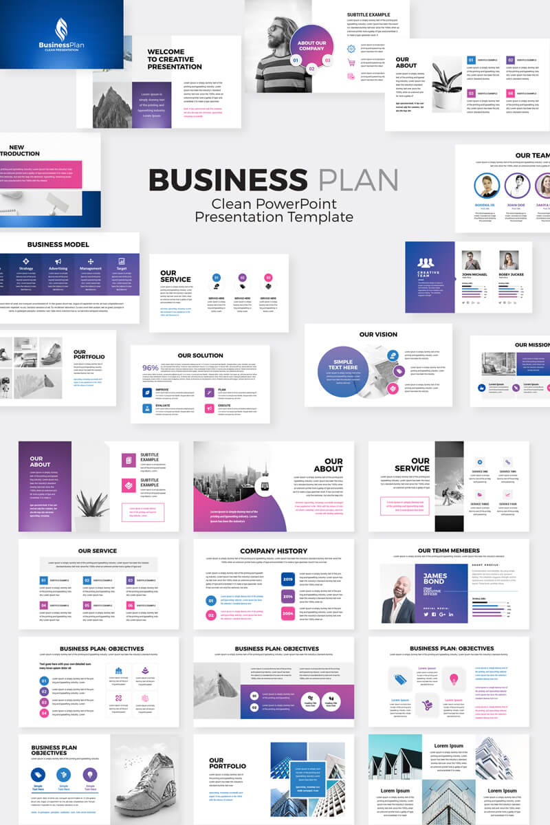 Business N Powerpoint Templates Free Download Ppt Template Inside Business Plan Powerpoint Template Free Download