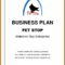 Business Plan Cover Page Template | Business Letter With Business Plan Cover Page Template