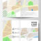Business Templates For Bi Fold Brochure, Magazine, Flyer Or In Blank City Map Template
