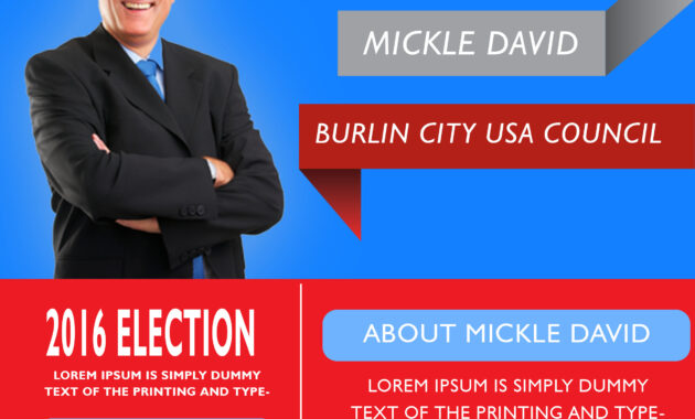 Campaign Flyer Templates - Tunu.redmini.co with Campaign Flyer Template