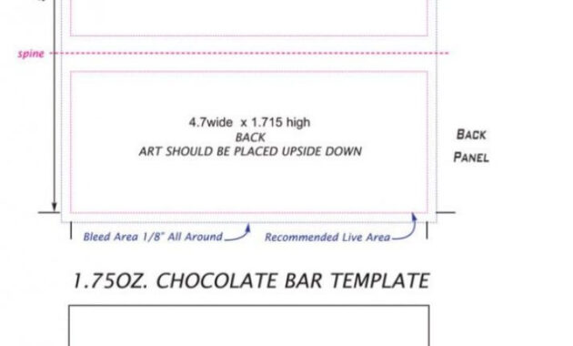 Candy Bar Wrapper Template Chocolate With Peanut Mock Up For pertaining to Candy Bar Wrapper Template Microsoft Word