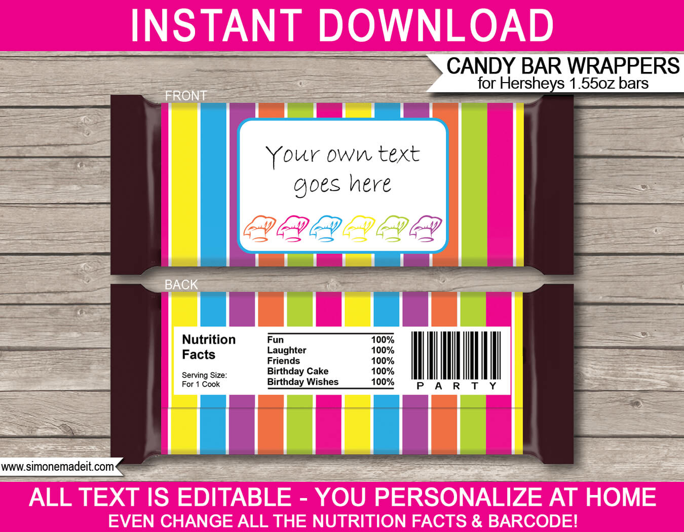 Candy Bar Wrapper Template For Mac – Ameasysite Regarding Blank Candy Bar Wrapper Template For Word