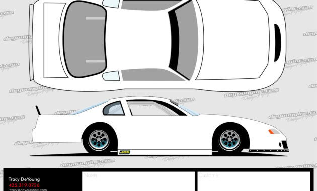 Car Design Templates - Colona.rsd7 pertaining to Blank Race Car Templates