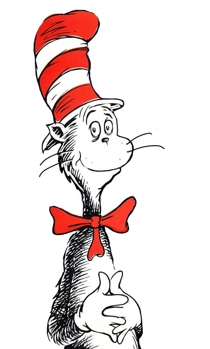 Cat And The Hat Clipart At Getdrawings | Free For Inside Blank Cat In The Hat Template