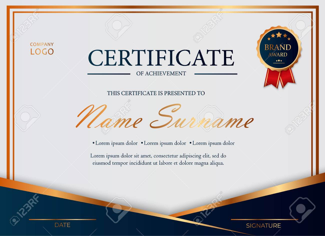 Certificate Of Appreciation, Award Diploma Design Template. Certificate.. Throughout Award Certificate Design Template
