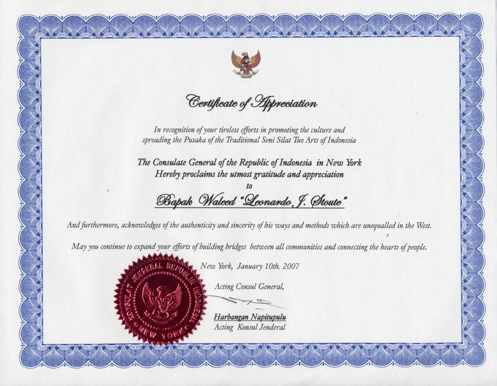 Certificate Of Appreciation | Certificate Templates Intended For Award Certificate Templates Word 2007
