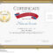 Certificate Of Participation Template In Sport Theme Stock regarding Certification Of Participation Free Template