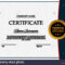 Certificate Template Background. Award Diploma Design Blank With Regard To Academic Award Certificate Template