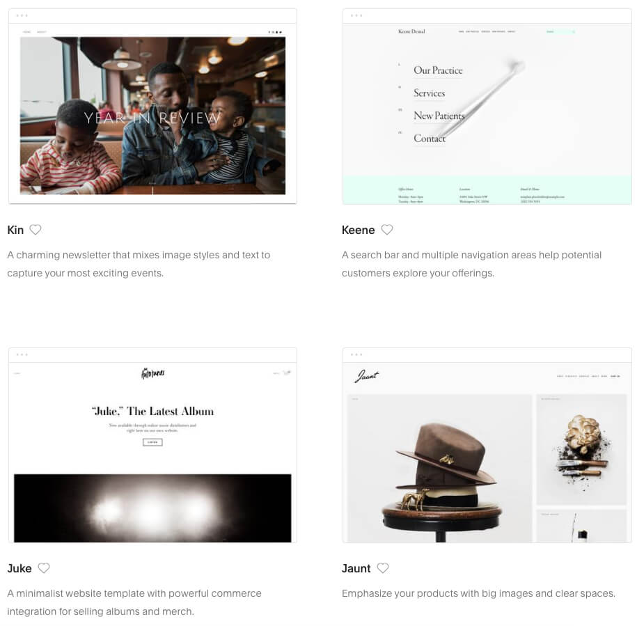 Choosing The Right Template – Squarespace Help Inside Best Squarespace Template