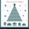 Christmas Card Template With Laser Cutting Pertaining To Adobe Illustrator Christmas Card Template