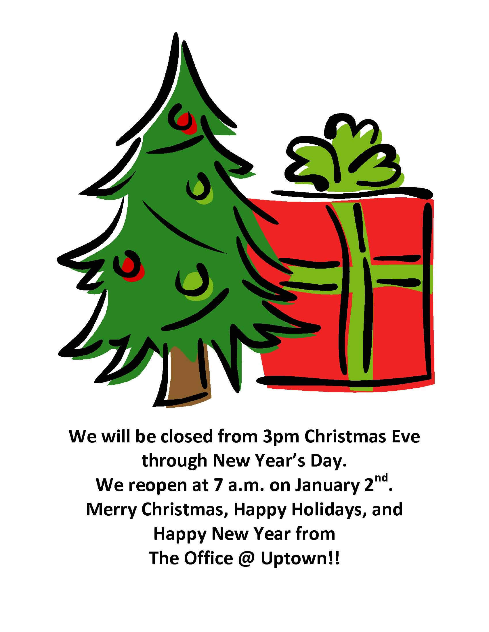 Christmas Closing Signs – Tunu.redmini.co Within Business Closed Sign Template