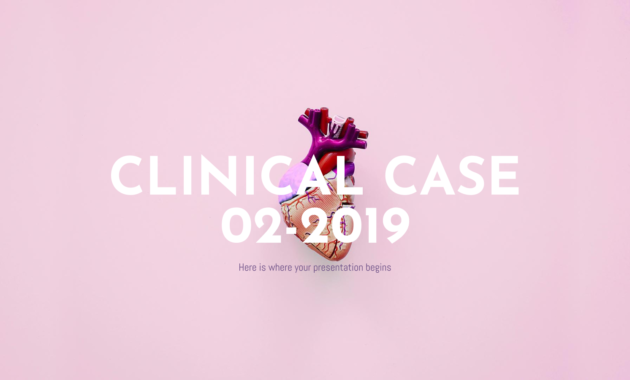 Clinical Case 02-2019 - Free Presentation Template For within Case Presentation Template