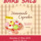 Colorful Flyer Template For Bake Sale Promotion Or Banner For.. In Bake Sale Flyer Free Template