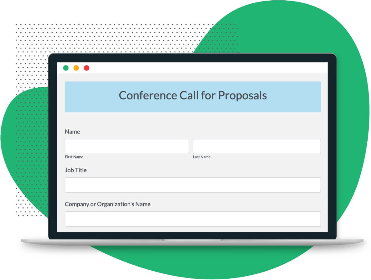 Conference Call For Proposals Template | Formstack Intended For Call For Proposals Template