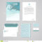 Corporate Identity Design Template. Documentation For with regard to Business Card Letterhead Envelope Template