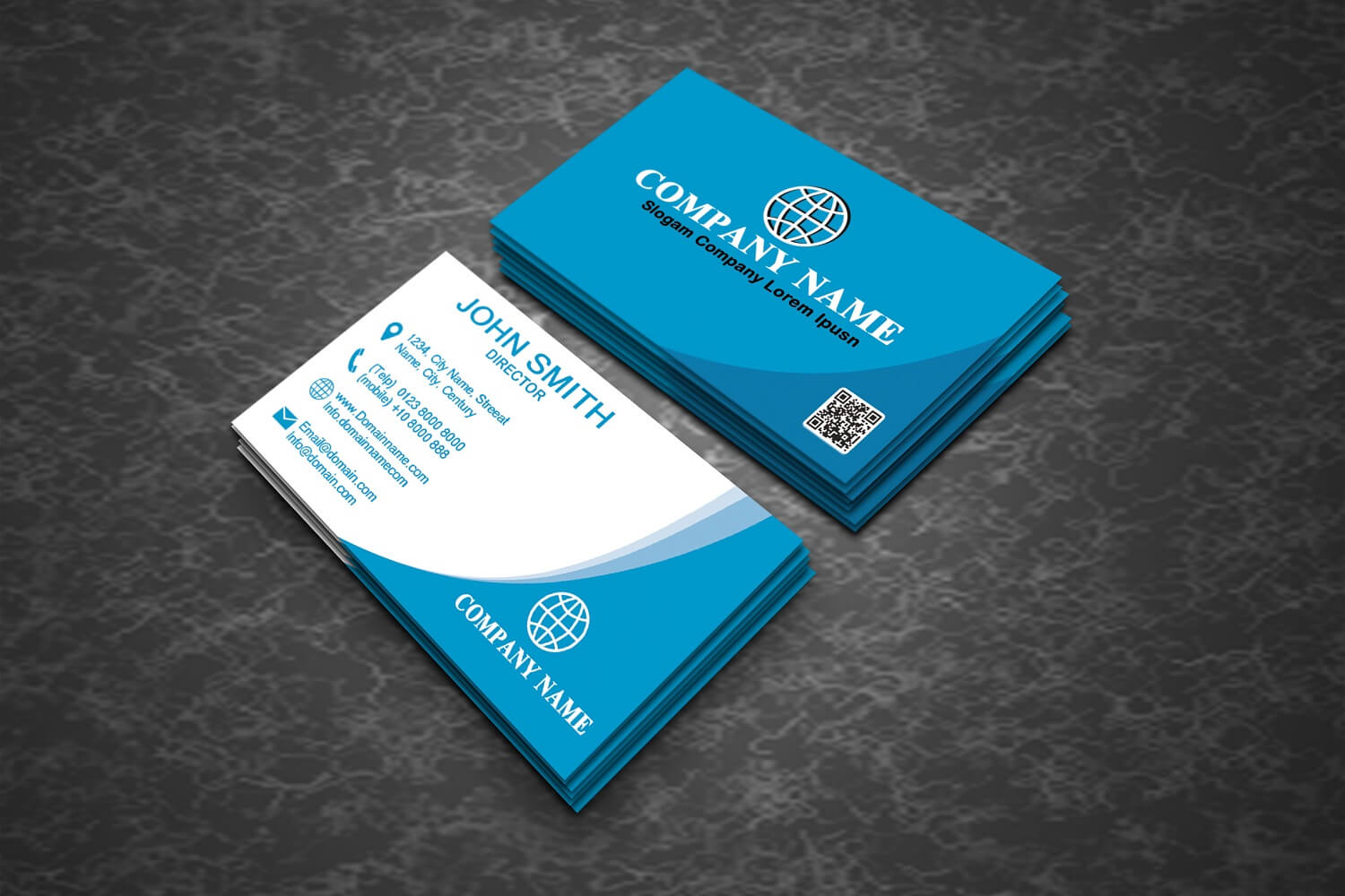 Creative Business Card Template In Buisness Card Templates