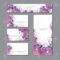 Cute Templates With Abstract Graphics.for Romance And Design,.. Inside Advertising Cards Templates