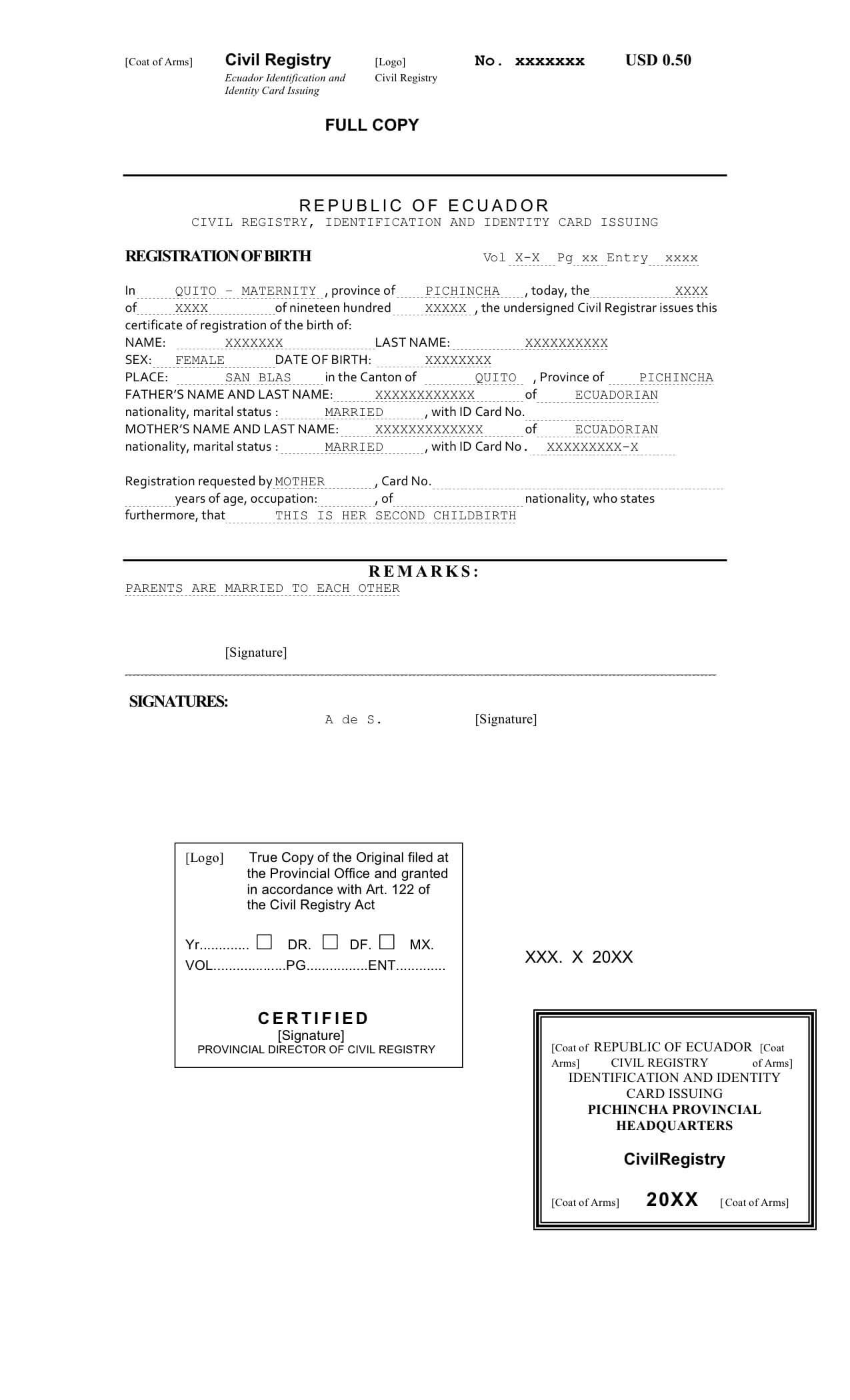 Death Certificate Translation From Spanish To English Sample Regarding Birth Certificate Translation Template
