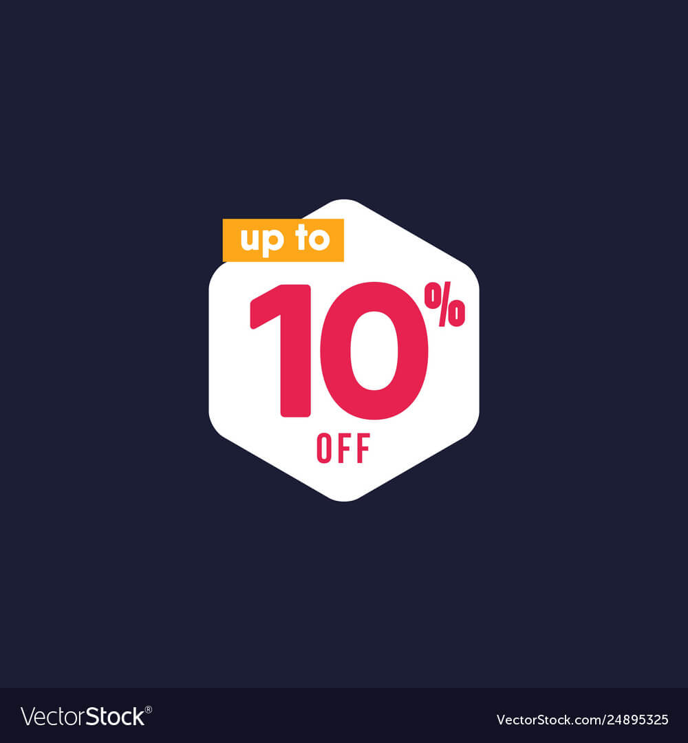 Discount Up To 10 Off Label Template Design Inside 10 Up Label Template