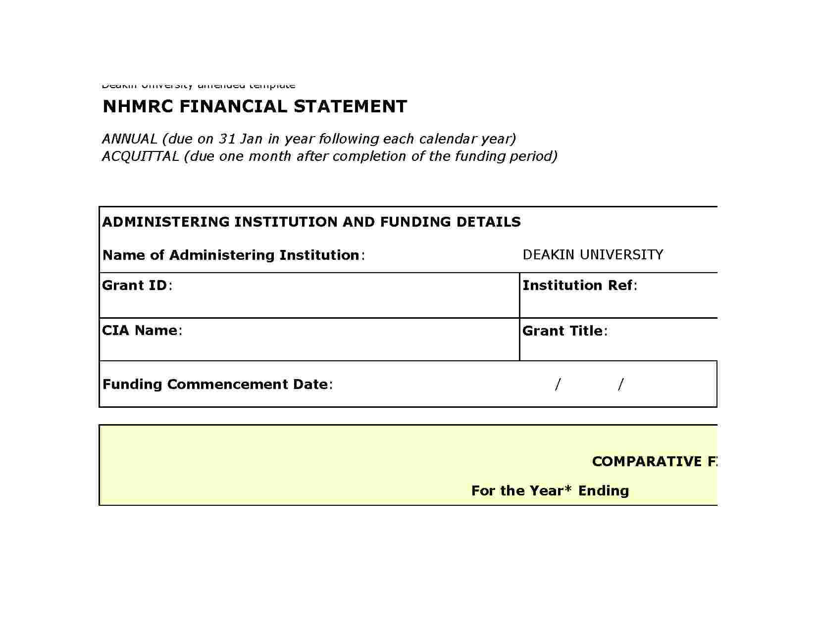 Download Financial Month End Style 45 Template For Free At Throughout Acquittal Report Template