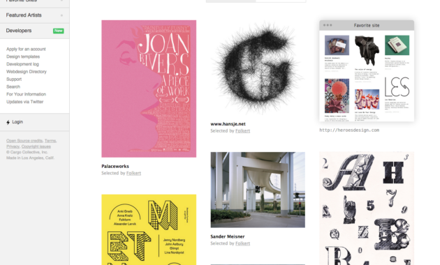 Download Free Software Cargo Collective Website Templates in Cargo Collective Templates