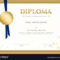 Elegant Diploma Certificate Template Completion Intended For Christian Certificate Template