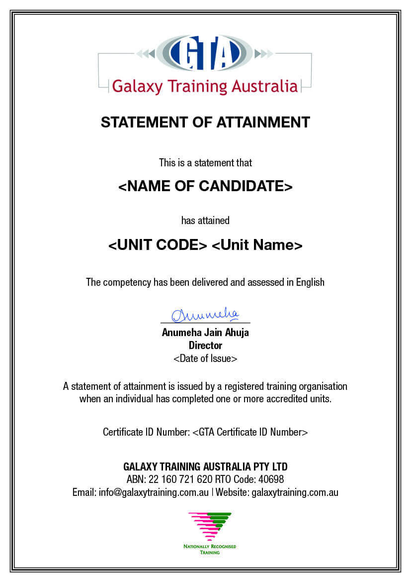 Entry #15Ajayshinde17 For Redesign A Certificate Within Certificate Of Attainment Template
