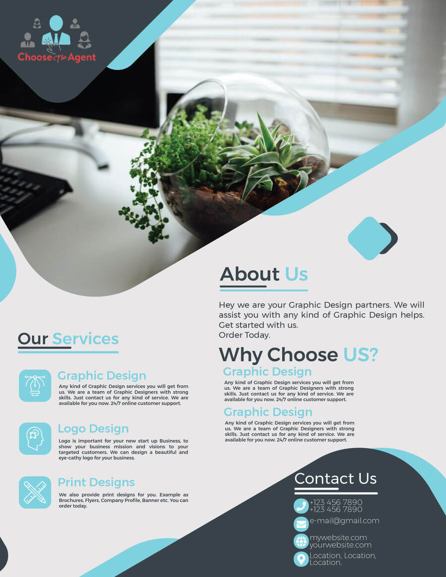 Entry #1Mahinul000 For Need A One Page Flyer Template With Regard To 1 Page Flyer Template