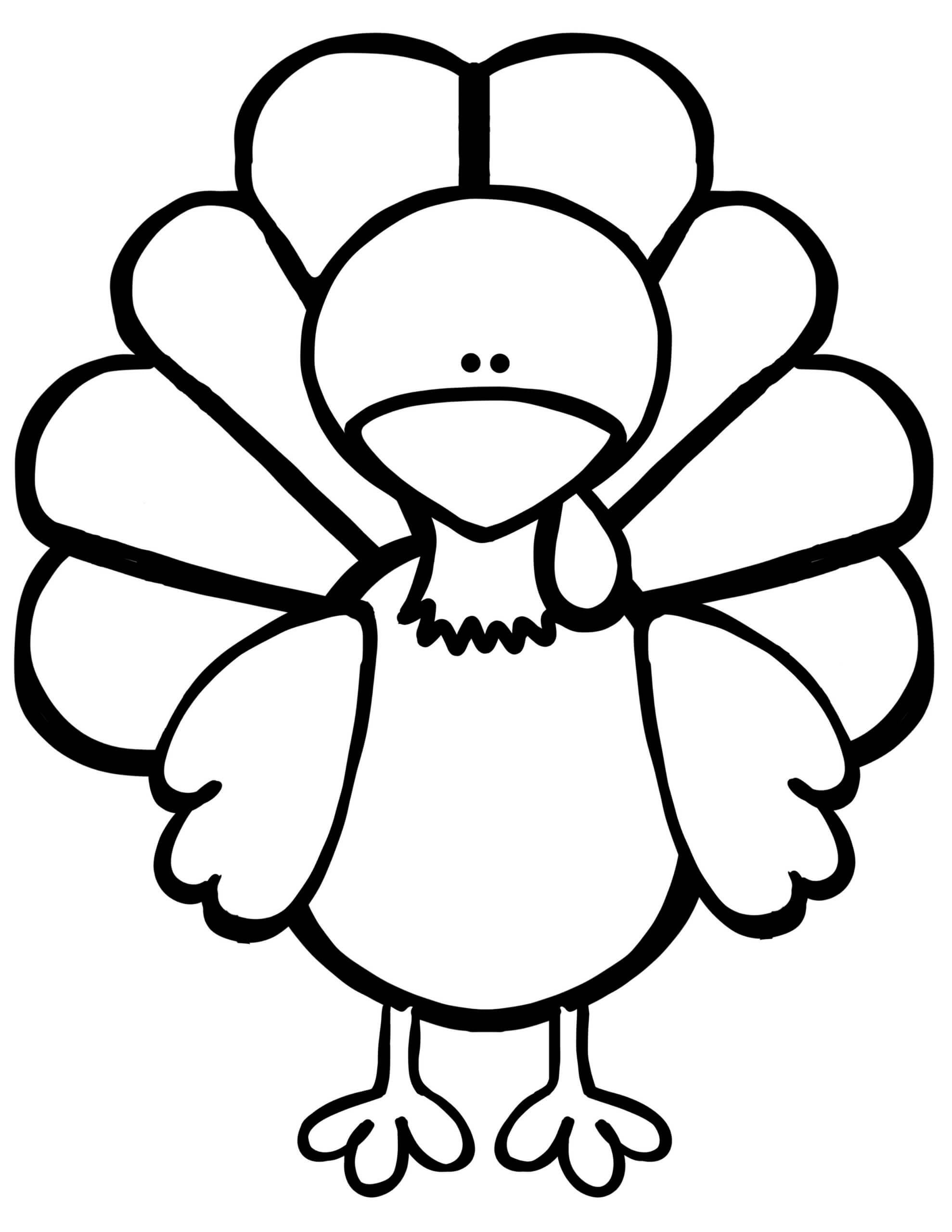 Everything You Need For The Turkey Disguise Project - Kids Inside Blank Turkey Template