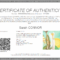 Everything You Need To Know About Coa + Certificate Of Inside Certificate Of Authenticity Template