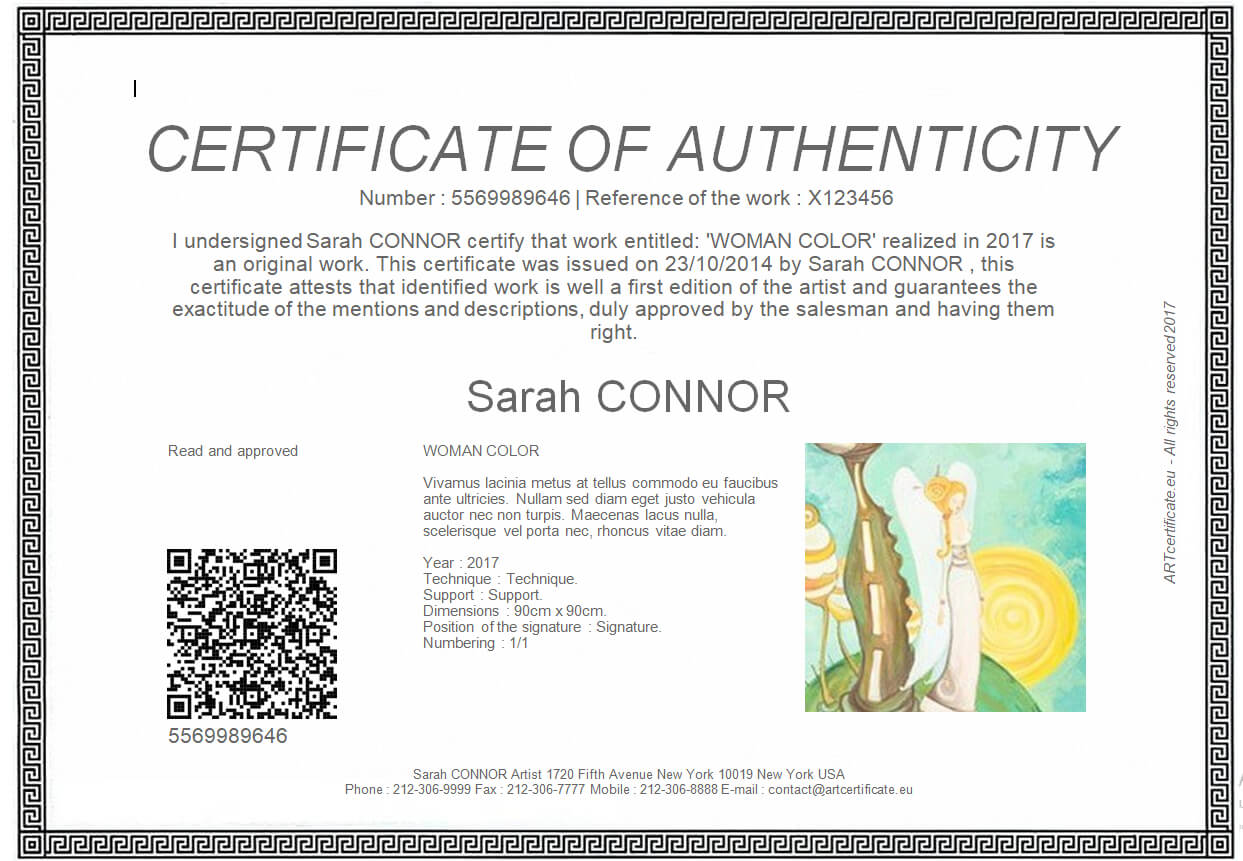 Everything You Need To Know About Coa + Certificate Of Inside Certificate Of Authenticity Template