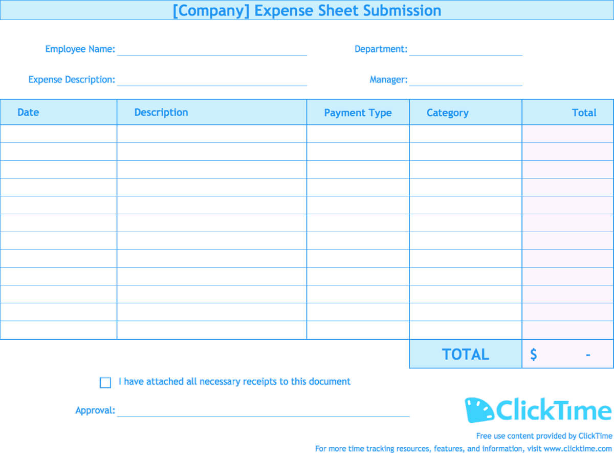 Excel Template Expenses – Colona.rsd7 In Capital Expenditure Report Template