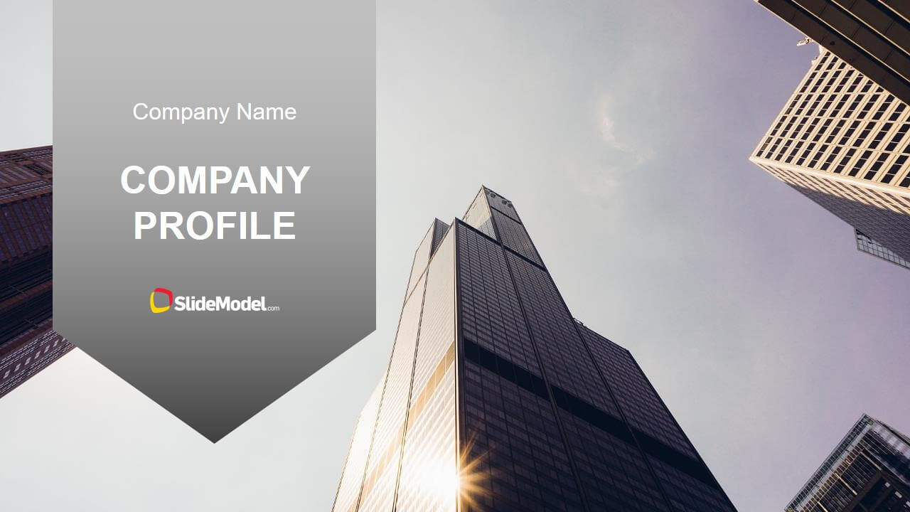 Executive Company Profile Powerpoint Template Pertaining To Business Profile Template Ppt