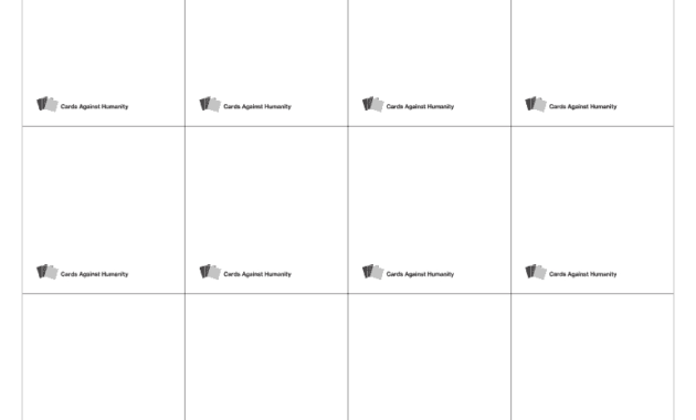 Fillable Online W. Cards Against Humanity Cards Against regarding Cards Against Humanity Template