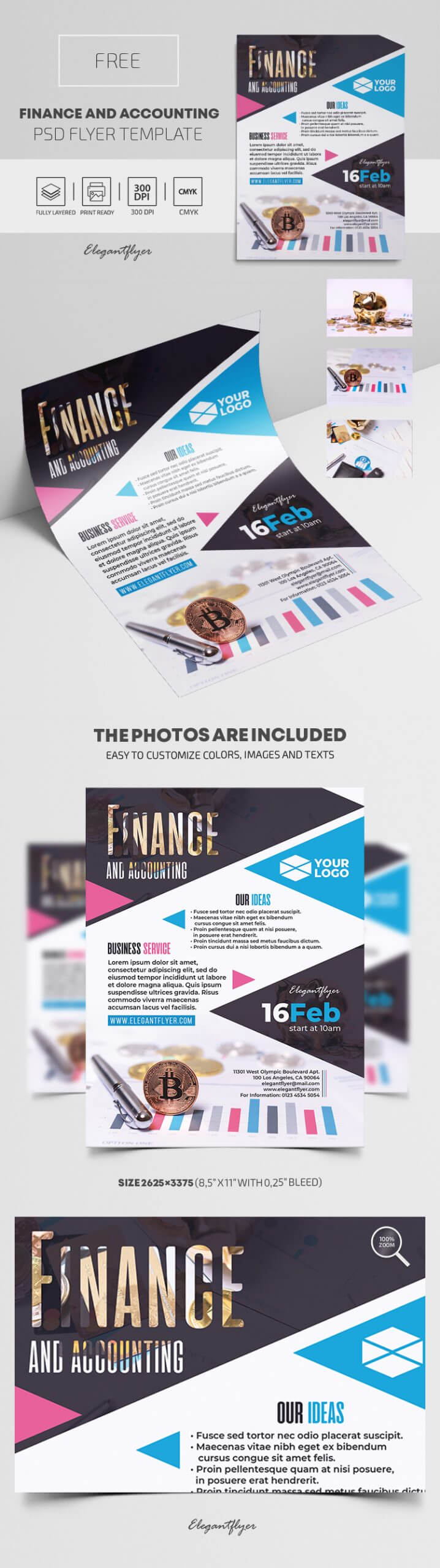 Finance And Accounting – Free Psd Flyer Template – with Accounting Flyer Templates Finance And Accounting – Free Psd Flyer Template – With Accounting Flyer Templates