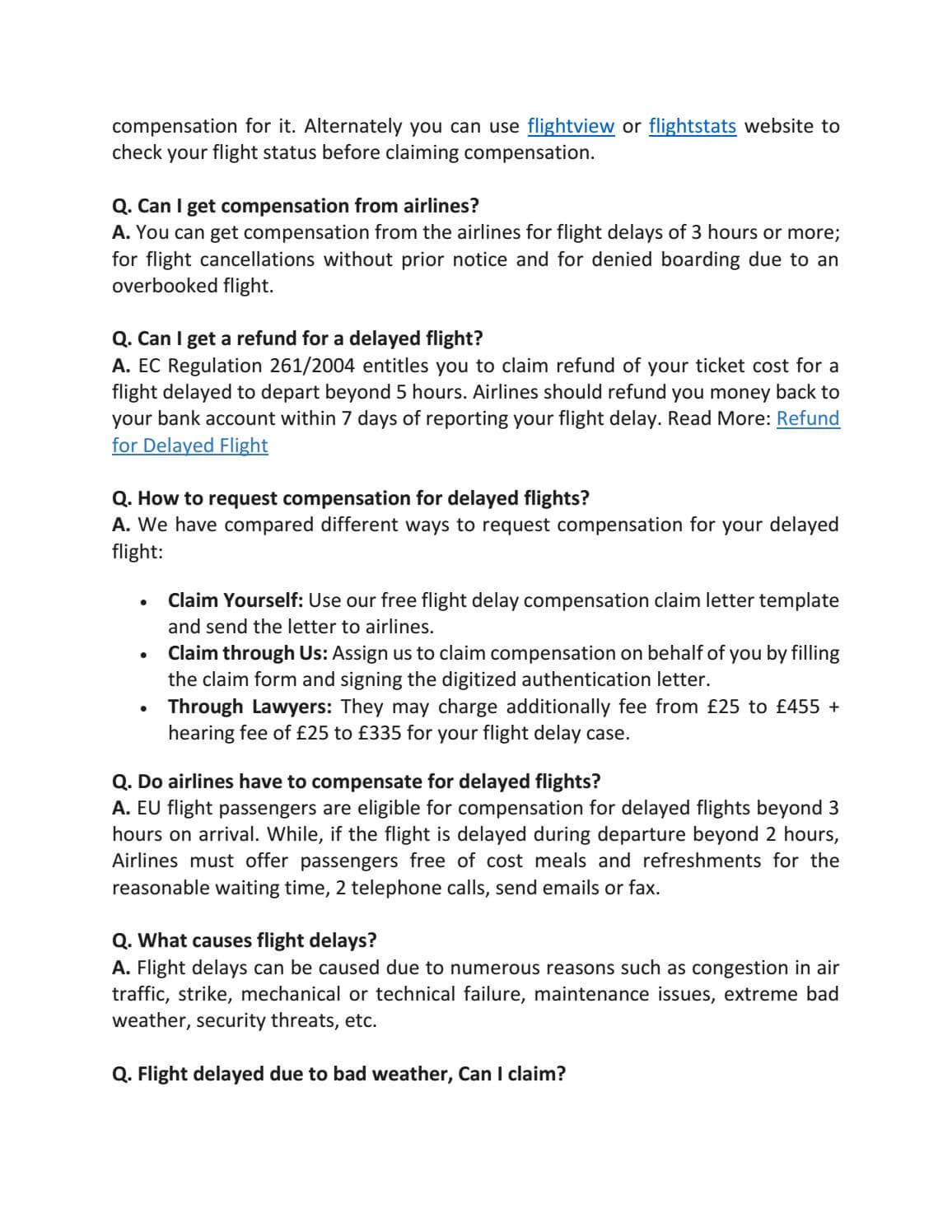 Flight Compensation Letter Templateclaim Flights – Issuu Inside Bank Charges Refund Letter Template