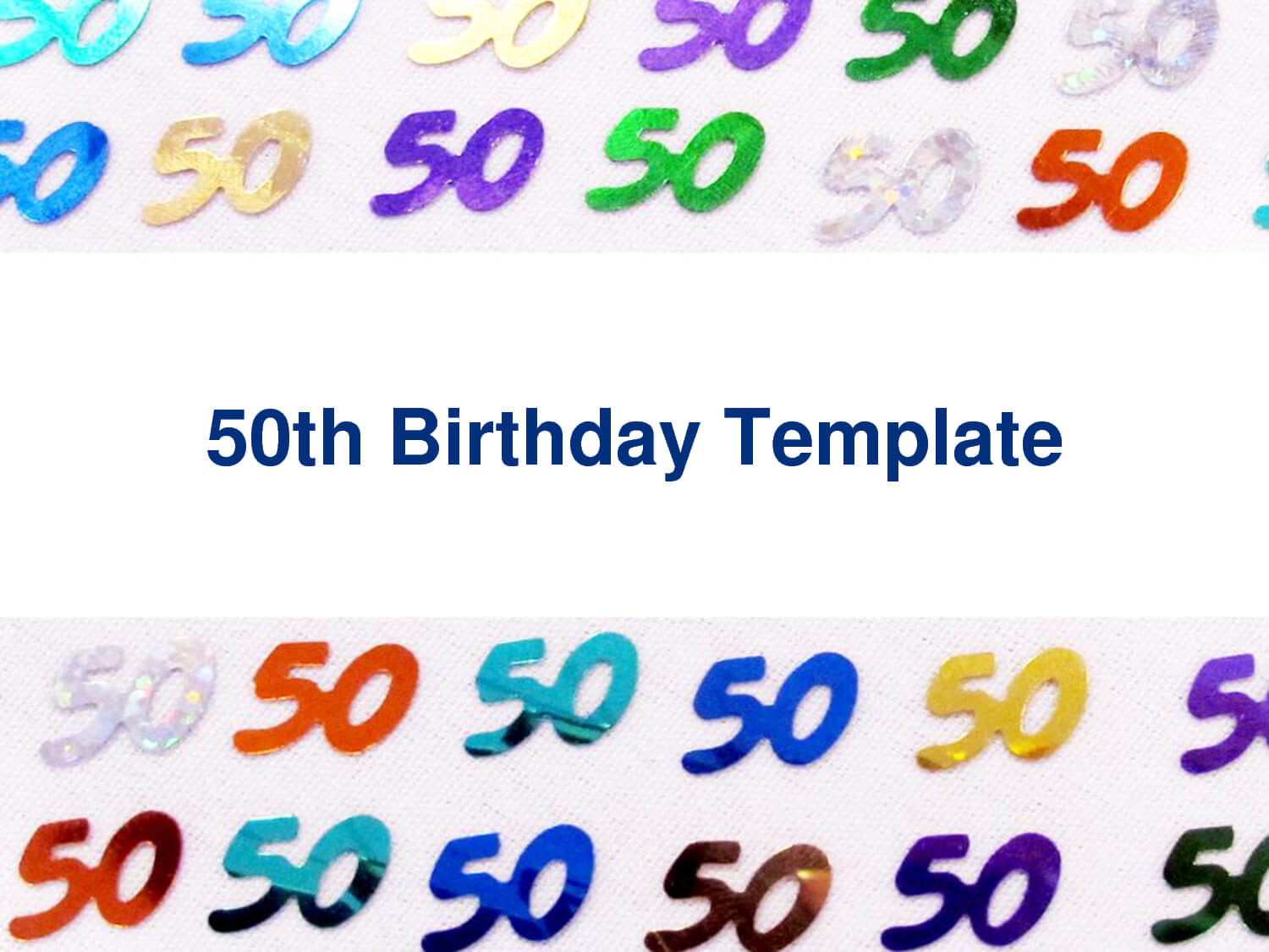 Free 50Th Birthday Party Invitation Templates Pertaining To 50Th Birthday Flyer Template Free