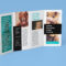 Free Accordion 4 Fold Brochure Leaflet Mockup Psd Templates For 4 Fold Brochure Template