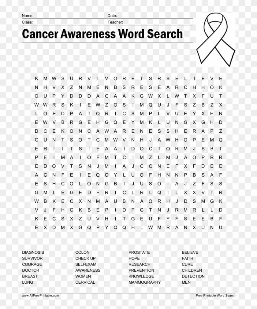 Free Awareness Word Search Templates At Awareness Word Throughout Blank Word Search Template Free