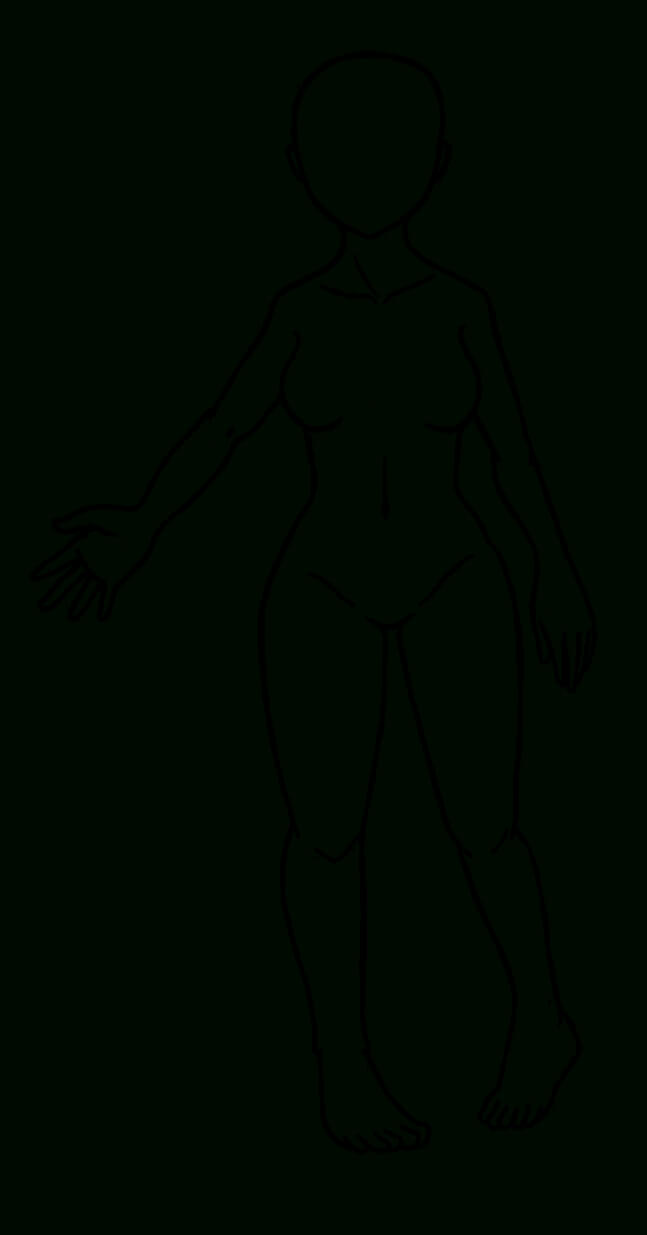 Free Blank Person Outline, Download Free Clip Art, Free Clip Inside Blank Body Map Template