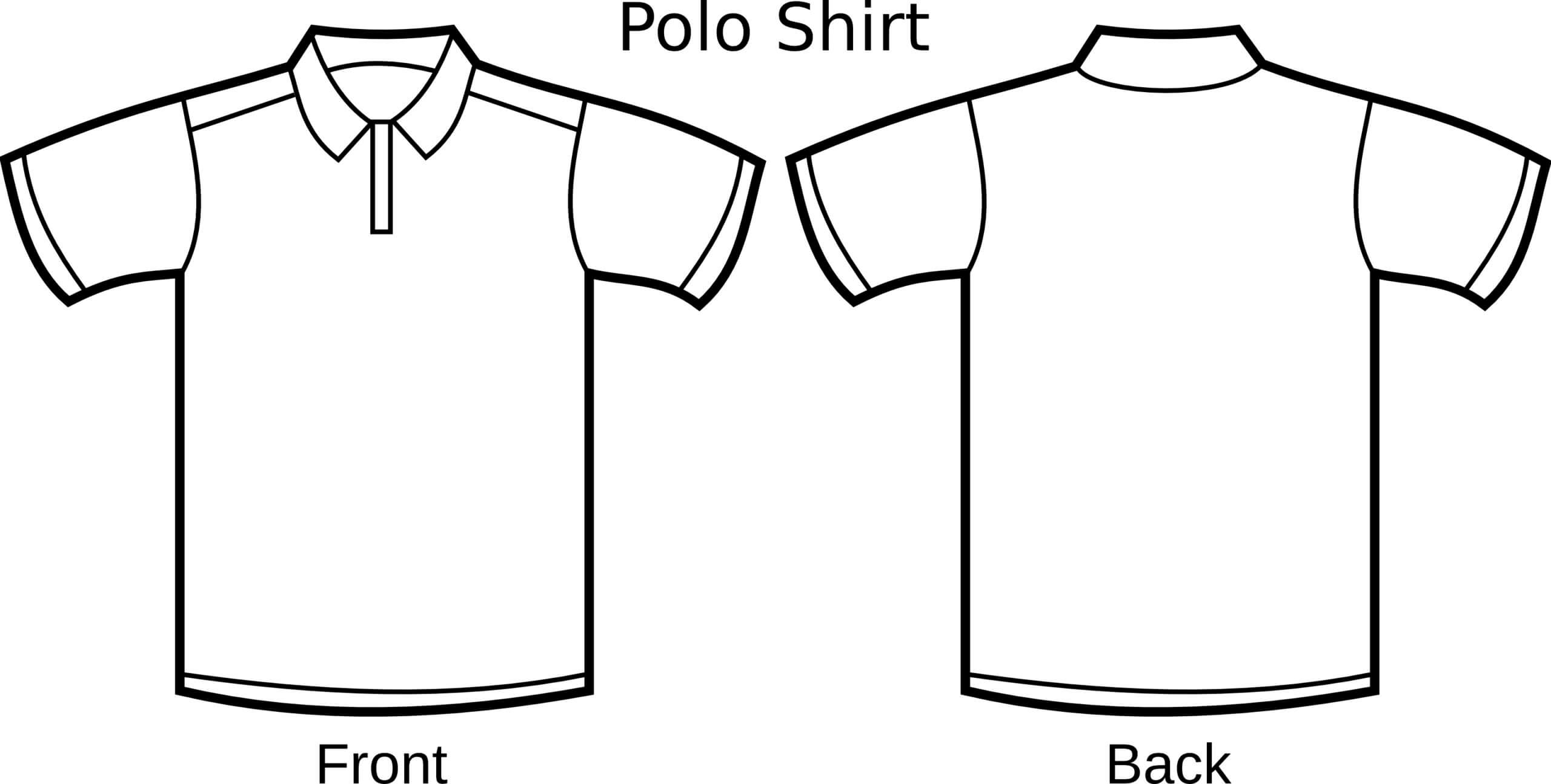 Free Blank T Shirt Outline, Download Free Clip Art, Free Regarding Blank T Shirt Outline Template