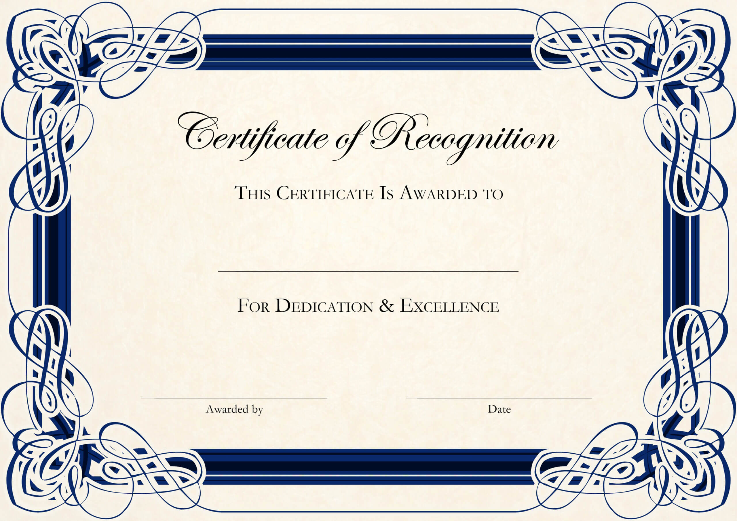 Free Certificate Templates For Word Intended For Anniversary Certificate Template Free