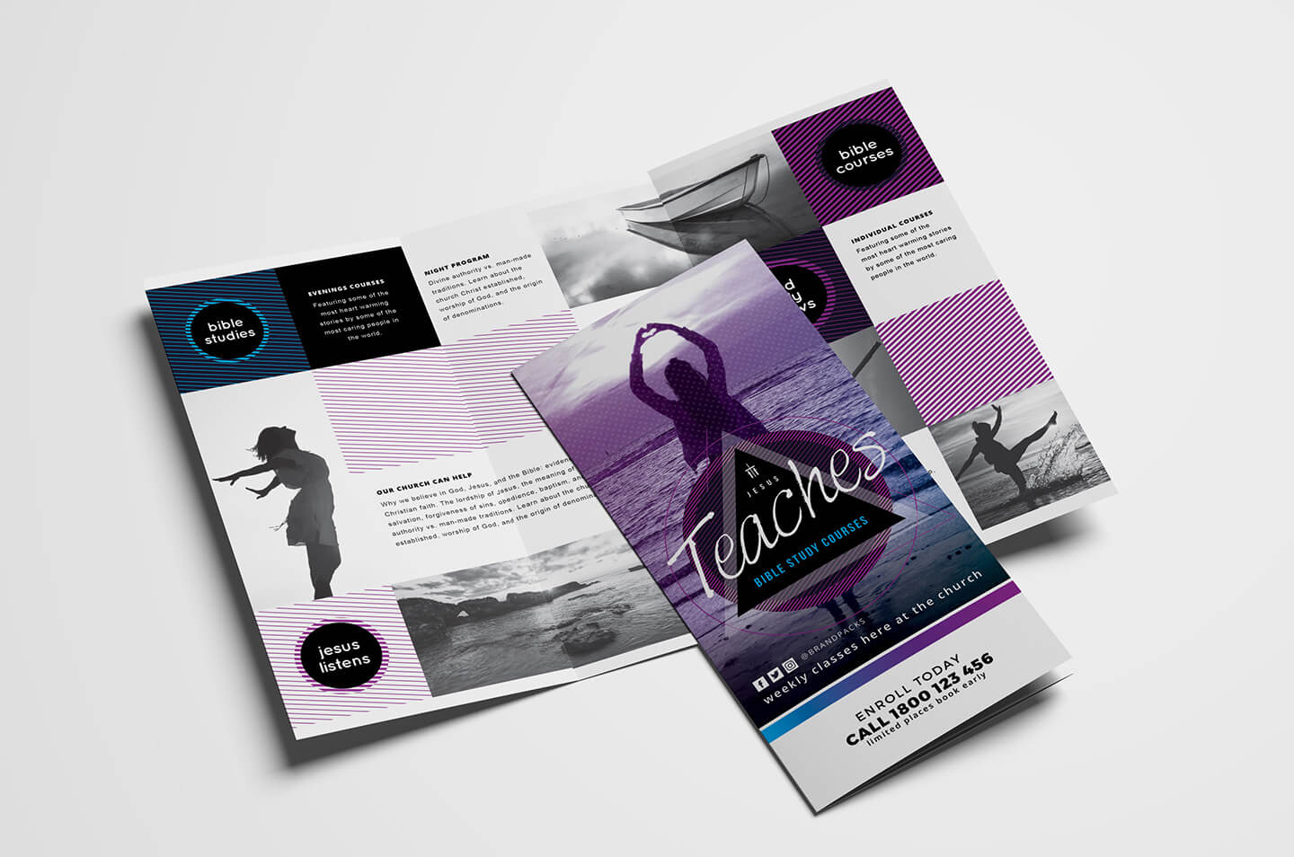 Free Church Templates – Photoshop Psd & Illustrator Ai With Regard To Bible Study Flyer Template Free