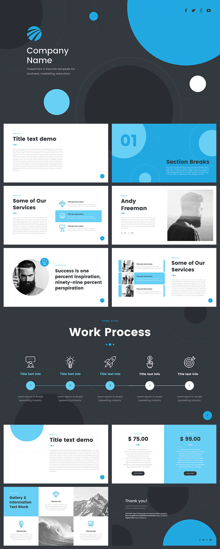 Free Company Profile Template Powerpoint – Download Free Now! With Business Profile Template Ppt