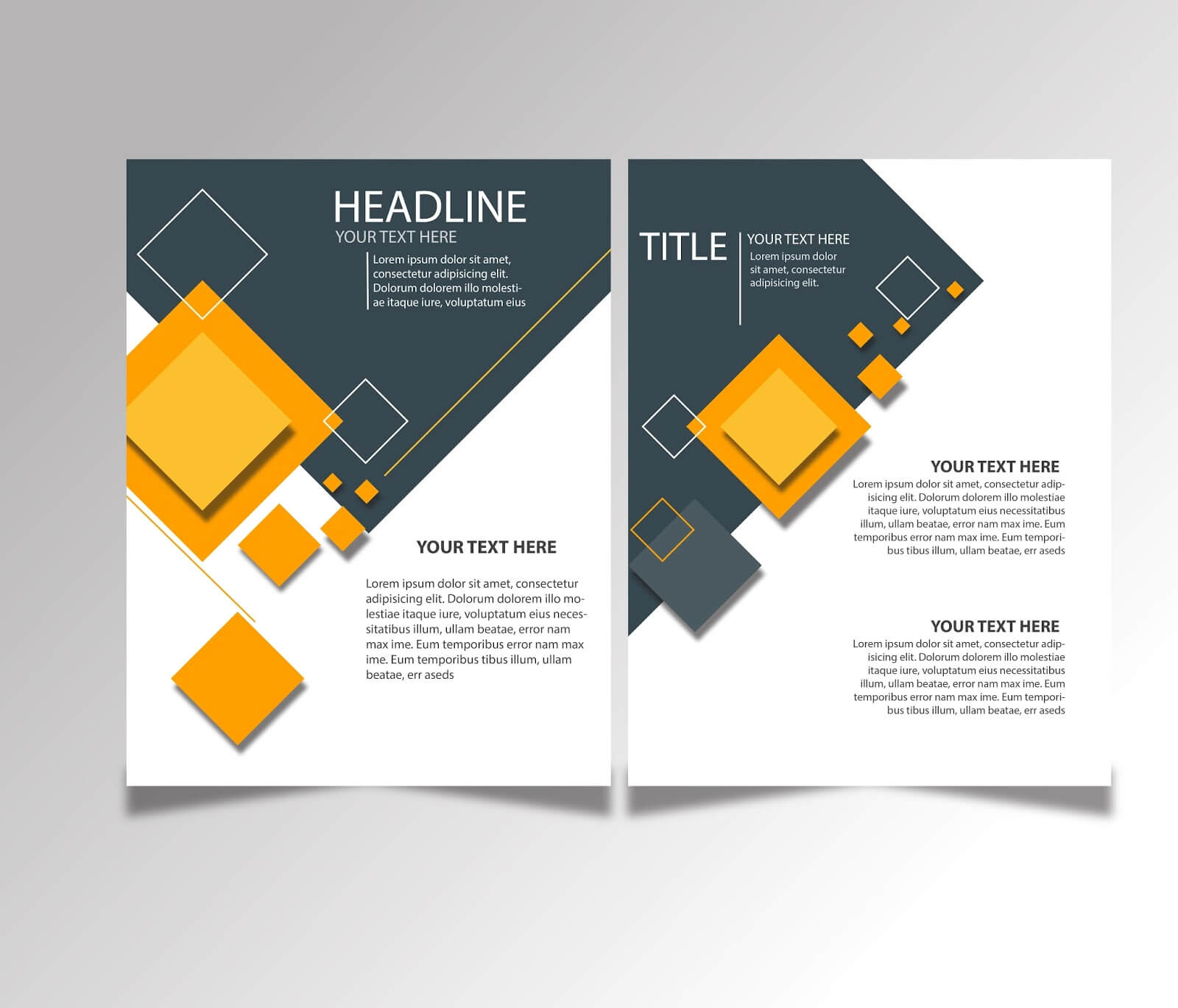 Free Download Brochure Design Templates Ai Files – Ideosprocess Inside Brochure Template Illustrator Free Download