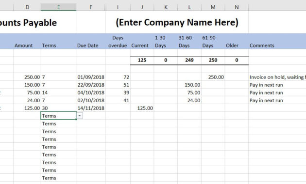 Free Excel Bookkeeping Templates - 14 Accounts Spreadsheets in Bookkeeping For Small Business Templates