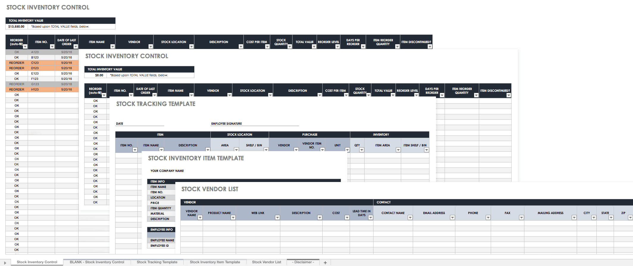 Free Excel Inventory Templates: Create & Manage | Smartsheet With Business Process Inventory Template