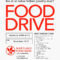 Free Food Drive Flyer Template ] – Food Drive Flyer For Canned Food Drive Flyer Template