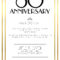 Free Golden Invitation Template 80Th – Free Printable For 80Th Birthday Invitation Templates