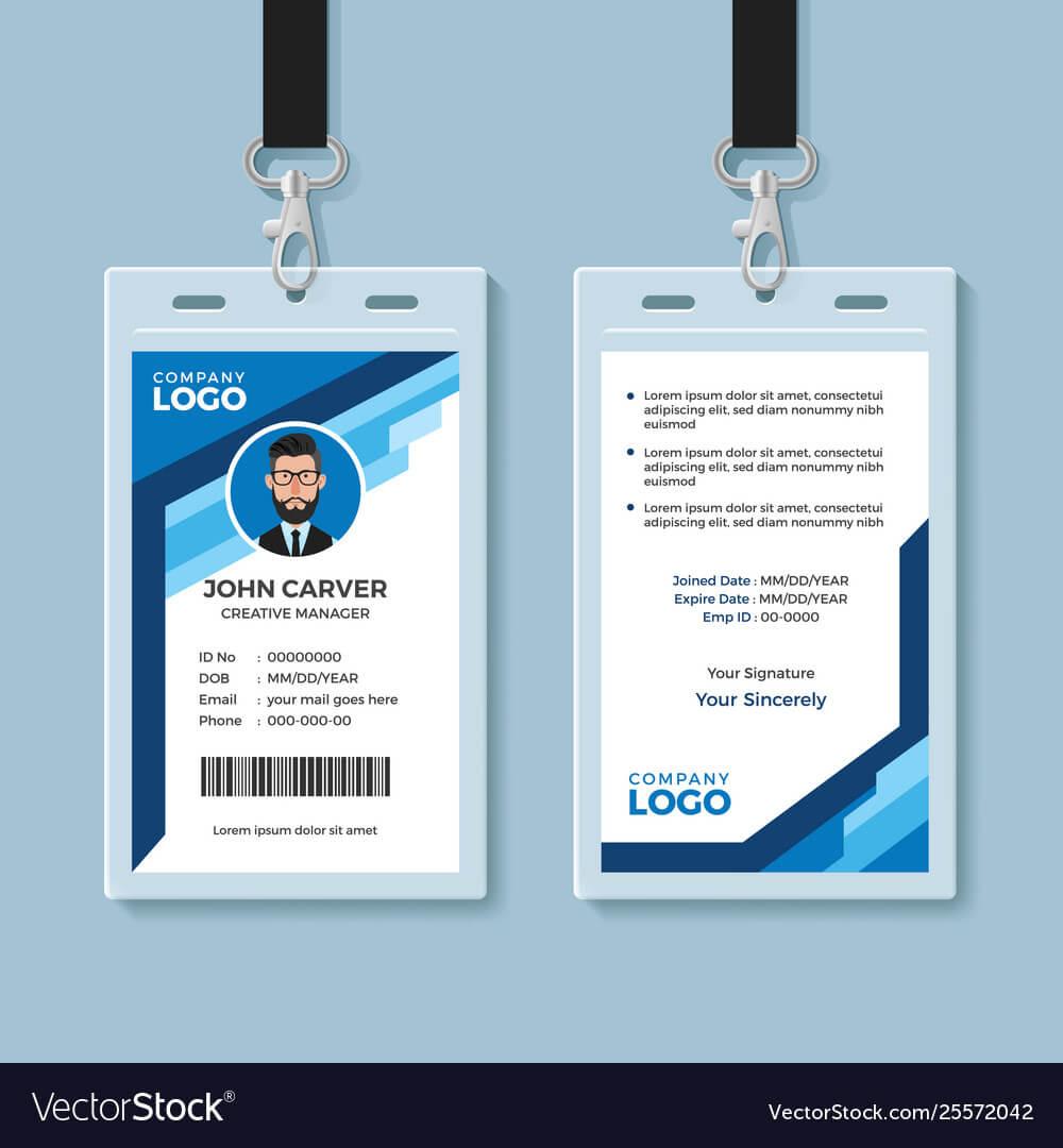 Free Id Card Template – Horizonconsulting.co With Auto Insurance Id Card Template